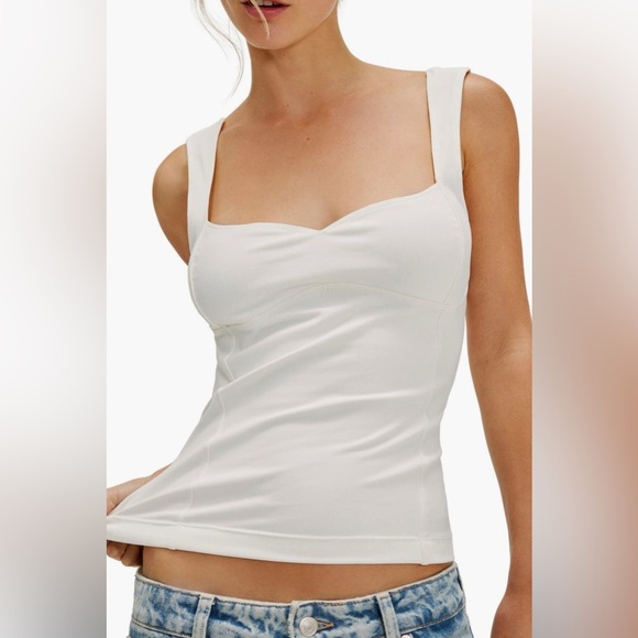 Free People Tops - Somewhere Sometime NWOT ivory